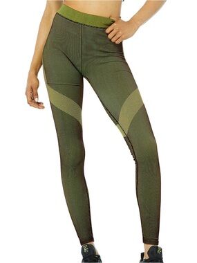 Alo yoga illusion seamless high waist legging anthracite/highlighter